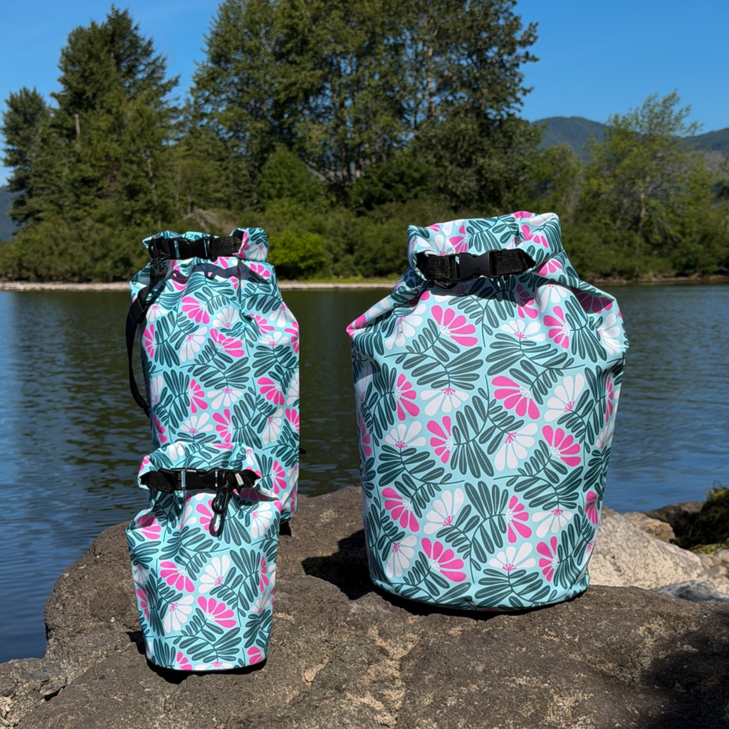 Napili 20L Waterproof Dry Bag | Roll-Top Dry Bag with 2 Removable Backpack Straps