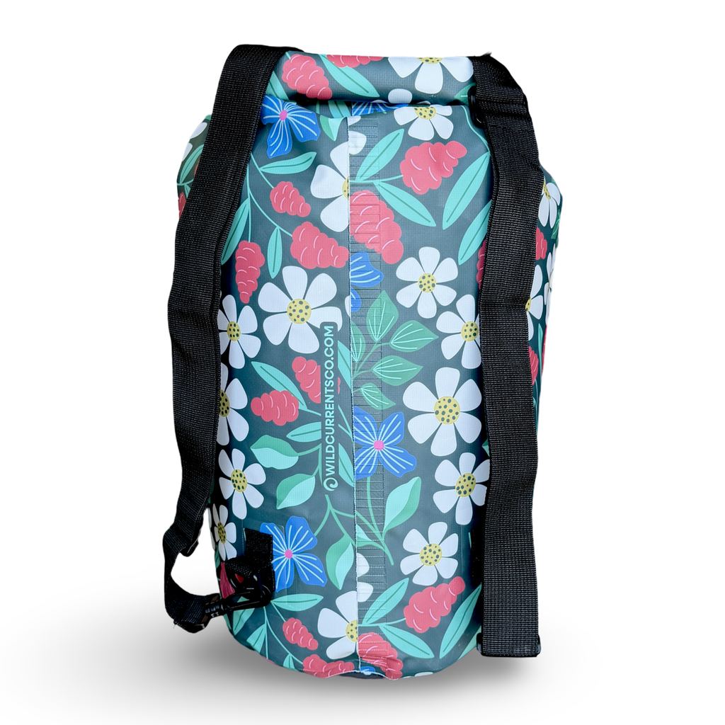 Spaulding 20L Waterproof Dry Bag | Roll-Top Dry Bag with 2 Removable Backpack Straps